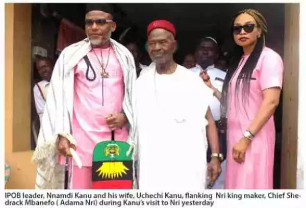 Buhari Not Coming Back Again; Stand In The Way Of Biafra & Be Destroyed - Nnamdi Kanu